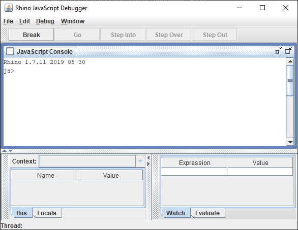 Debugger UI